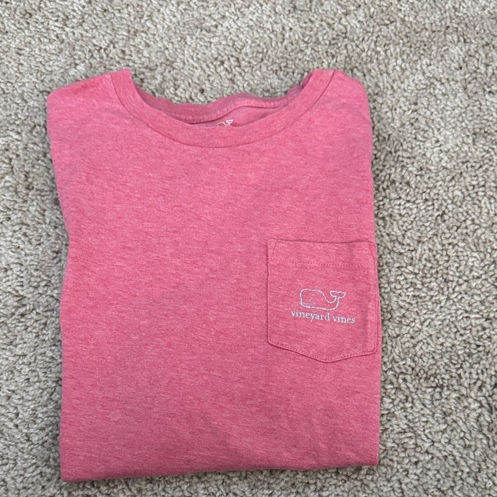 Vineyard Vines Kids Long Sleeve Tee in Pink